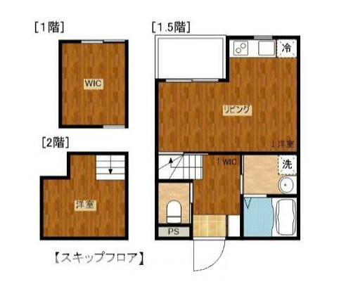 上益城郡益城町大字馬水のアパートの間取り