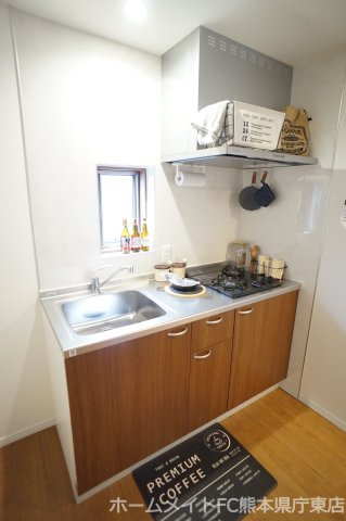 上益城郡益城町大字馬水のアパートのキッチン