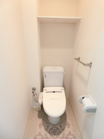 女子学生会館LaLa Gardenのトイレ