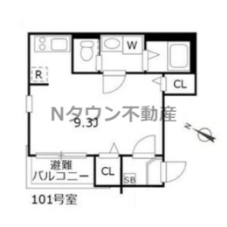 【間取り】 | ハーモニーテラス佐古前町 | 間取りです。