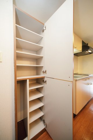 フレッセ新田辺の収納