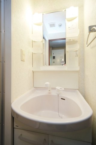 フレッセ新田辺の洗面所