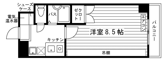 グランディール京田辺の間取り