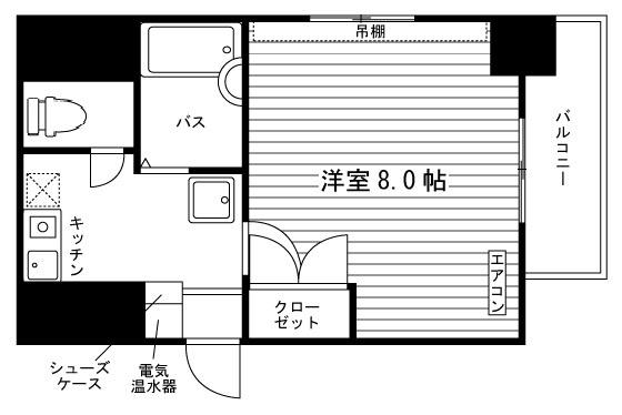 グランディール京田辺の間取り