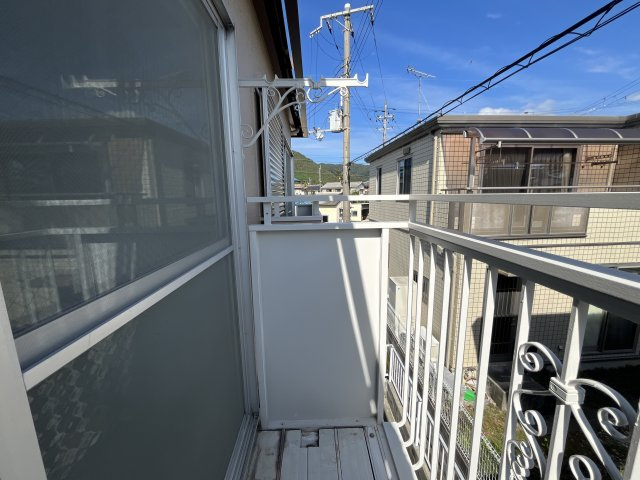 ファミーユ金澤のバルコニー