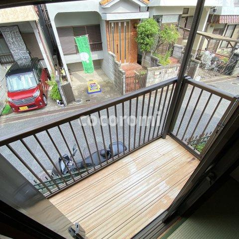 藤阪元町3丁目戸建のバルコニー