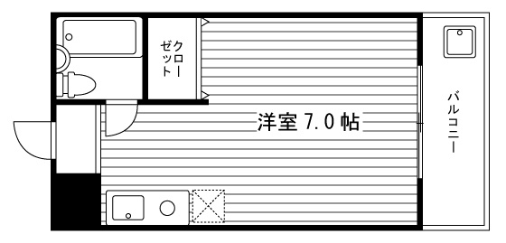 柴田ビルASYS21の間取り|代表的な間取りです