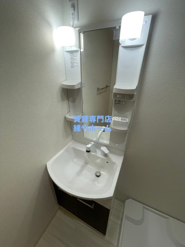 フジパレス上住吉の独立洗面台|独立洗面化粧台付き