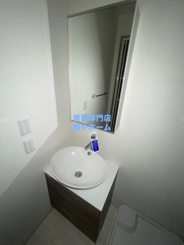 フジパレスあびこ駅東Ⅰ番館の独立洗面台|独立洗面台です