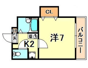 灘南ビルの間取り