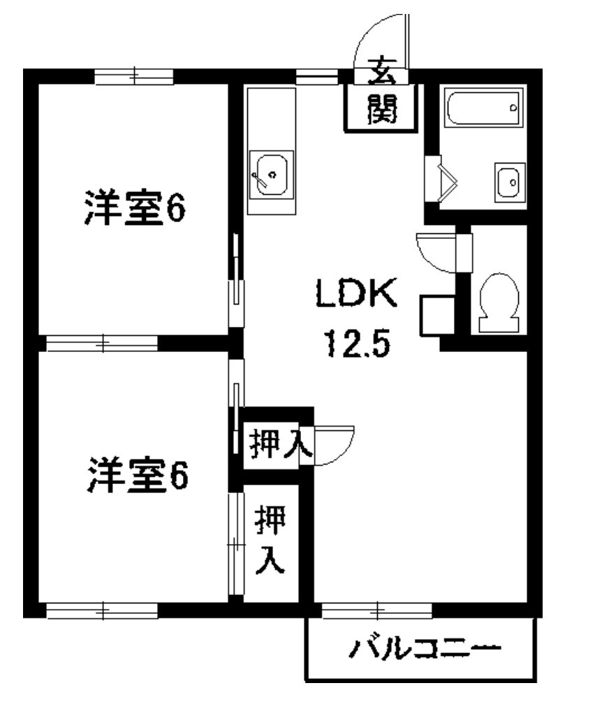 タウニー新栄の間取り