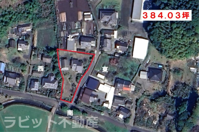 【土地図】 | 売土地：安久町 | 境界は現況と異なる場合があります。