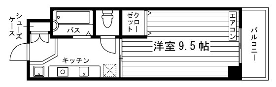 デュアルコート八条口の間取り