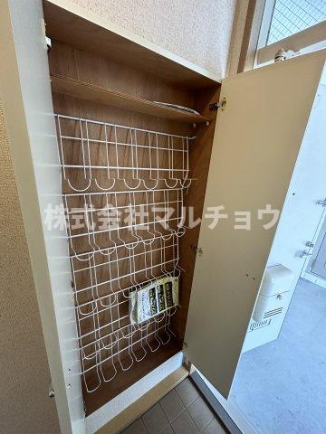 ソファレハイツⅡの収納|たっぷりとした収納スペースです