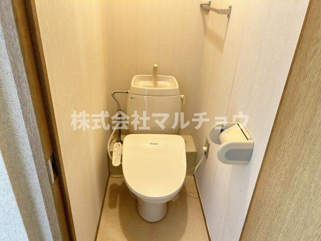 ソファレハイツⅡのトイレ|シンプルで使いやすいトイレです