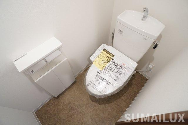 熊本市東区長嶺東５丁目の賃貸マンションのトイレ