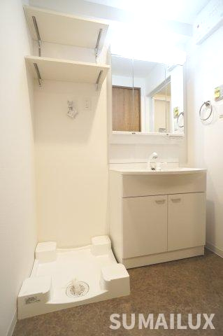 熊本市東区長嶺東５丁目の賃貸マンションの独立洗面台
