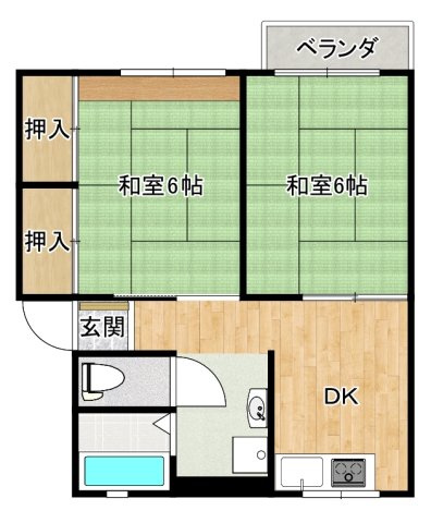 ソファレハイツⅡの間取り