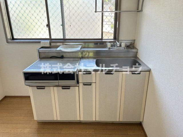 ソファレハイツⅡのキッチン|きれいなキッチンです