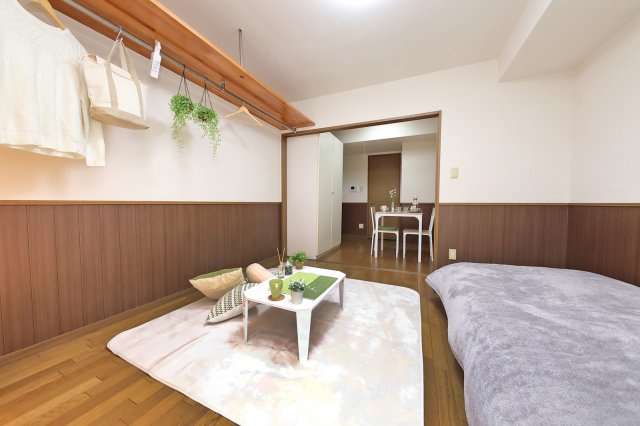 クラージュ京都南の居間・リビング|モデルルーム