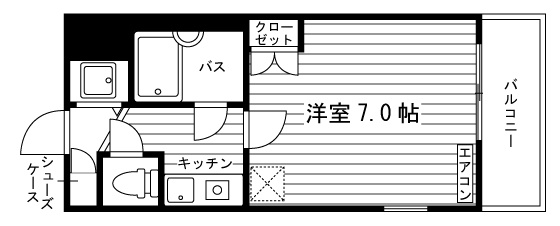 パル大久保の間取り
