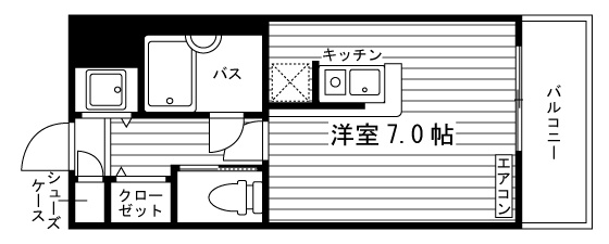 パル大久保の間取り