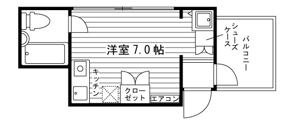 パル大久保の間取り