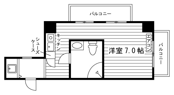 パル大久保の間取り