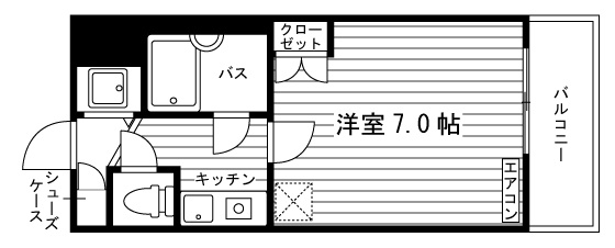 パル大久保の間取り