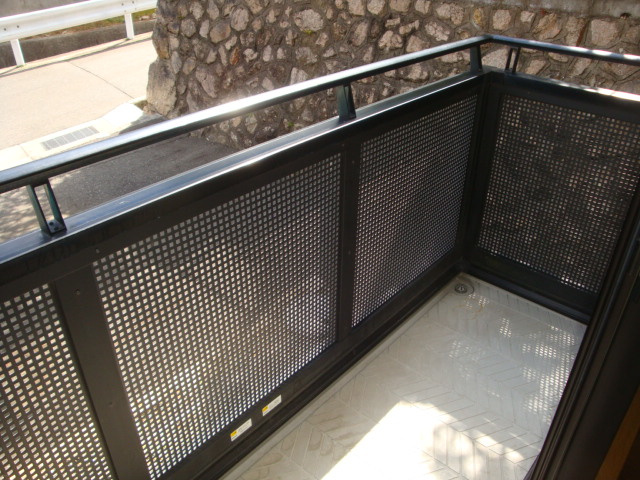 紅葉ガ丘フォーテックⅡのバルコニー