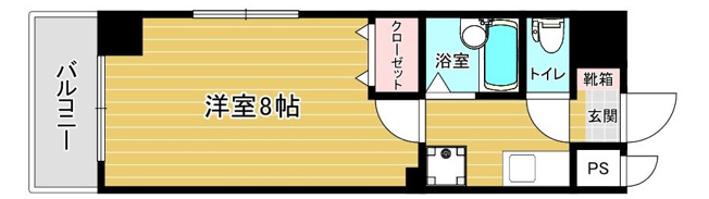 【間取り】 | リファレンス呉服町　プライスホームなら仲介手数料０円！