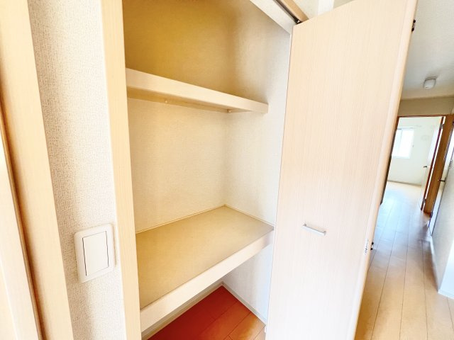 エスティーヌシャルムAの収納|専用の収納スペースです