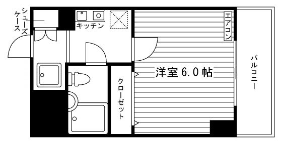 カルムイン伏見桃山の間取り