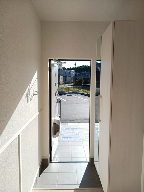 フルール・シエルの玄関