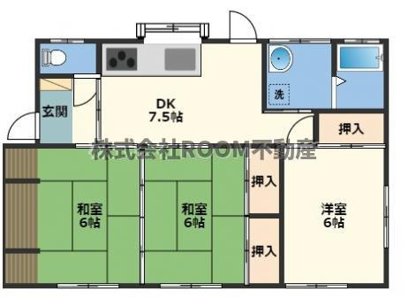 第一東原住宅の間取り