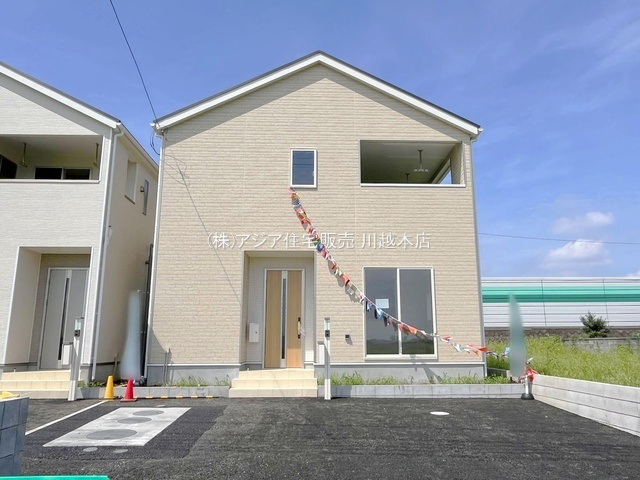 月々６万円台～　新築戸建　川越市古谷上第4の外観|2号棟外観　完成済