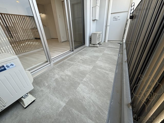 スプランディッドVIIのバルコニー