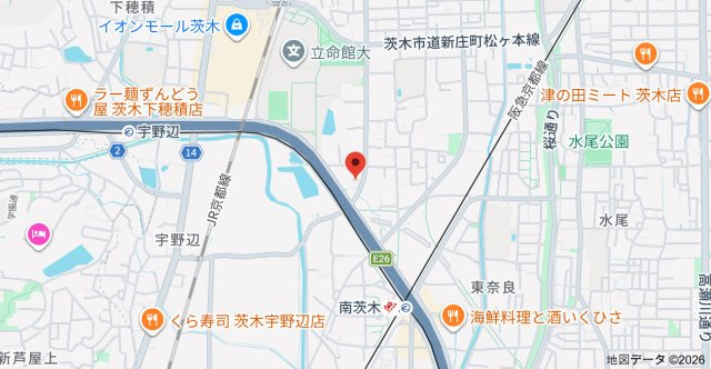 ロイス茨木奈良町の地図