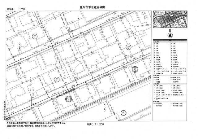 昭和町1丁目　中古戸建【商談中】の地図
