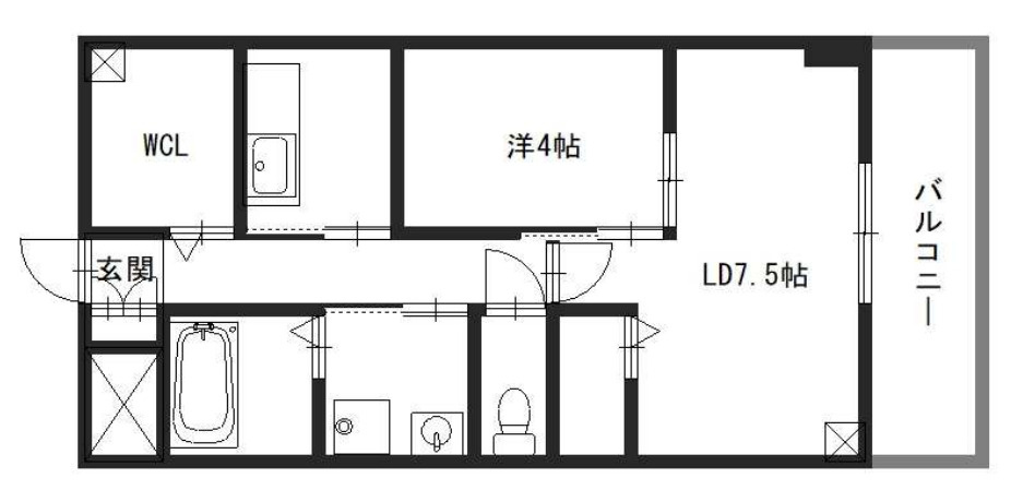 グレースコートの間取り