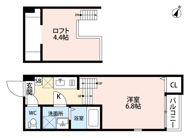 【間取り】 | グランティアⅠ | 現況優先。