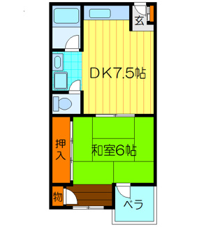 【間取り】 | パークサイド古川橋