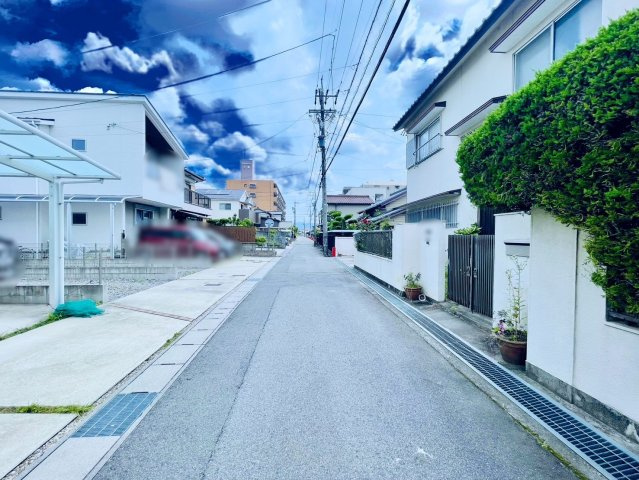 尾張旭市三郷町中井田戸建の前面道路含む現地写真|前面道路②
