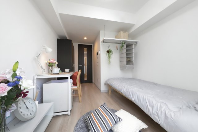 学生会館　NCRe京都深草の居間・リビング|モデルルーム