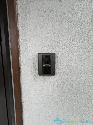 厚木市妻田東1丁目　中古戸建の防犯設備
