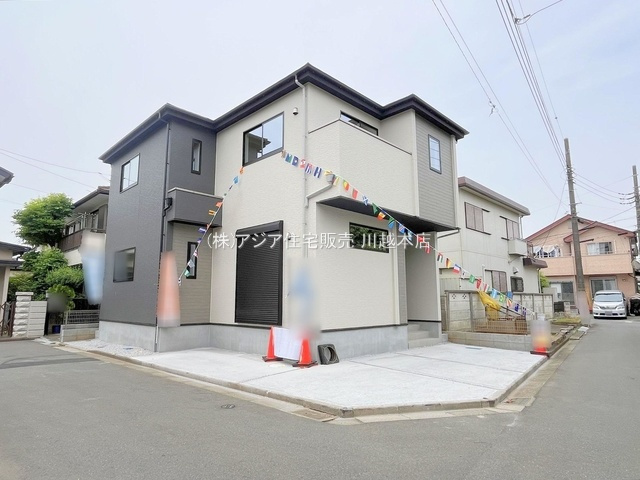 月々７万円台～　新築戸建　川越市下広谷5期の前面道路含む現地写真