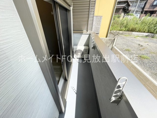フジパレス今津中Ⅲ番館のバルコニー