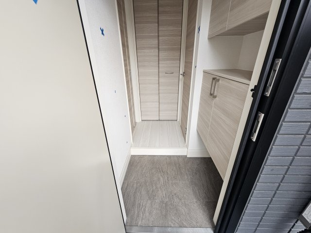 スーリール住吉の玄関