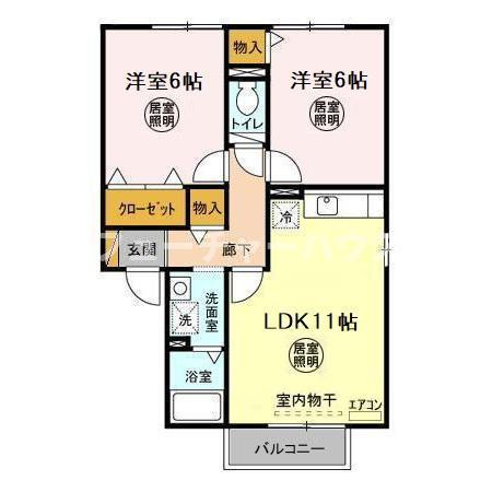 グランシャリオの間取り