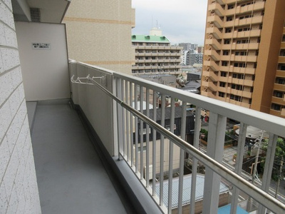【バルコニー】 | ライオンズマンション箱崎宮前　HPに初期費用掲載「プライスホーム」で検索！